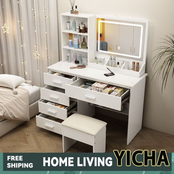 Dressing Table Bedroom Modern Simple Makeup Table Economical Multi
