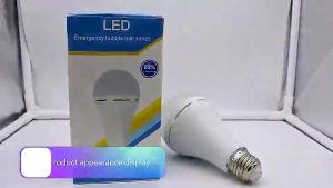 Emergency Bulb LED 9/15 Watts Rechargeable Light Waterproof E27 Energy Saving LED Bulbs with Hook