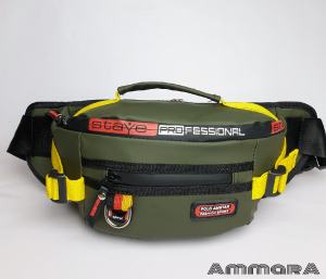 Waistbag Waterproof POLO AMSTAR Sporty Tas Selempang Pria Anti Air