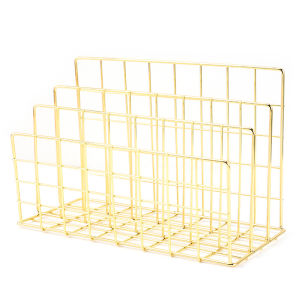 hananre Ins Minimalist Iron Desktop Storage Rack Organizer Table Metal Organizing Rack