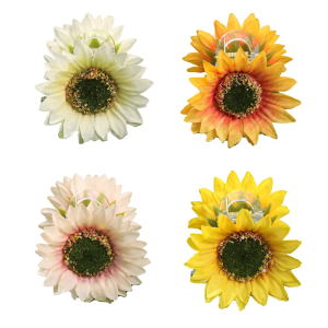 Hair Claw Clip Sunflower Theme Hair Claw Clamp Lovely Valentines Day Hair Holder Barrettes Strong Hold Hairpin