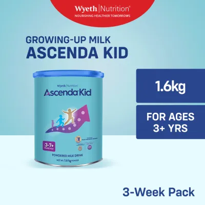 ASCENDA KID Four Growing-Up Milk Powder for Children 3+ Years Old 1.6kg