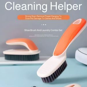 Hard Bristle Shoe Brush Laundry Clothes Specialized Shoes Clothes Dead-end Shoe Brush Multi-Functional Short Hair Hard Shoe Brush