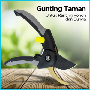 Gunting Taman Ranting Tumbuhan Pruning Shear Scissors KNIFEZER 1020 dan 1025 / gunting ranting tumbuhan bunga / gunting pangkas tanaman ranting pohon super tajam / gunting dahan ranting atau batang tanaman pagar