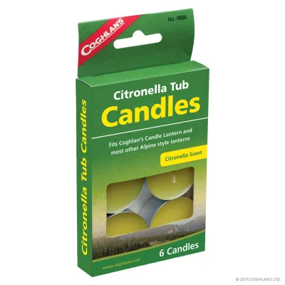 Coghlan’s Citronella Tub Candles