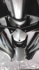 ชุดสี125i/125SโฉมIสีบอร์นเทามี14ชิ้นเปลือกงานABS