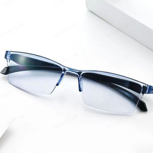 Progressive Yellow Lens AntiBlue Light Reading Glasses Smart zoom gradient color reading glasses