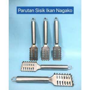 Alat Pembersih Sisik Ikan / Parutan Pengupas Sisik Ikan Stainless Parutan