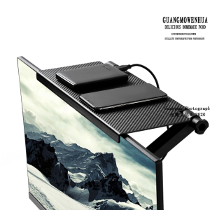 Computer Monitor Riser Desktop Stand ABS TV Rack Display Shelf Storage Desk Screen Top Shelf TV Screen Storage Bracket Organizer