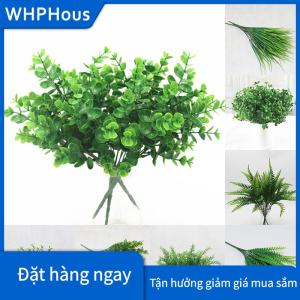 WHPHous Cây nhân tạo Lá Giả lá bụi cây văn phòng nhà vườn đám cưới decors