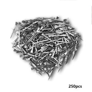 250pcs 51mm Non-Slip Horseshoe Nails Horse Hoof Nails Extra-Long Horseshoe Nails Shoeing Nails
