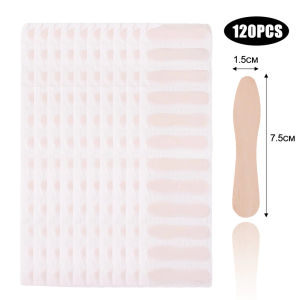 120pcs Individually Wrapped Wooden Ice Cream Spoon 7.5CM Mini Disposable Wood Spoon