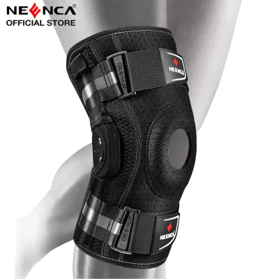 NEENCA Professional Hinged Knee Brace Medical Knee Support with Removable Dual Side Stabilizers for Knee Pain Arthritis Meniscus Tear Sports Injury Recovery Joint Pain Relief ACL. Men & Women - Local Deliver