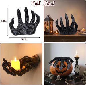 Đồ trang trí Halloween mới: đạo cụ bàn tay ma kinh dị -Halloween Đồ trang trí bàn làm việc hình bàn tay quỷ nhân tạo