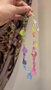 CASETIFY New Bubble Style Cartoon Beaded Phone Chain Universal Phone Case Lanyard Pendant