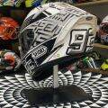 SHOEI X14 White Ant Helmet Motorcycle Full Face Locomotive Men and Women Helmet. 