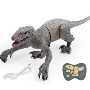 Nodia 2.4G Remote Control Dinosaurus/RC Raptor Dinosaurus Mainan/Jurassic World/Berjalan Suara dan Cahaya Dinosaurus Mainan/Remote Control Dinosaurus