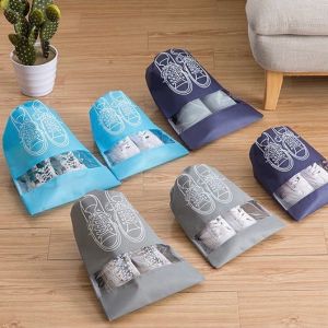 COMBO 10 TÚI ĐỰNG GIÀY size lớn 44x32cm Dây Rút Chống Bẩn Du Lịch Size Lớn Với Họa Tiết Thiết Kế Đẹp Mắt - ADU79