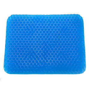 Đệm ngồi 3D 2 lóp thoáng khi-đệm gel tổ ong đàn hồi lót ghế chống đau mỏi lưng.