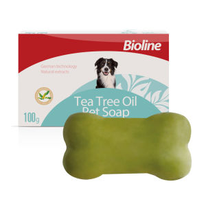 BIOLINE Tea Tree Oil Pet Soap for Pets 100g