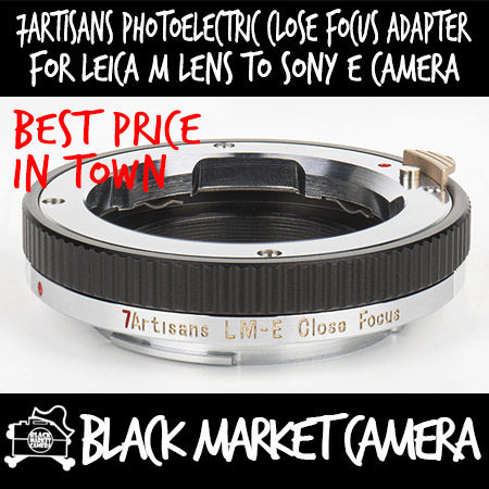 BMC] 7artisans Close Focus Adapter for Leica M Lens to Sony E - Main Image