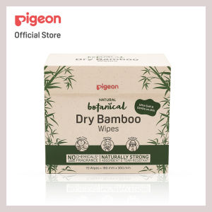 Pigeon Natural Botanical Dry Bamboo Wipes 70 Wipes