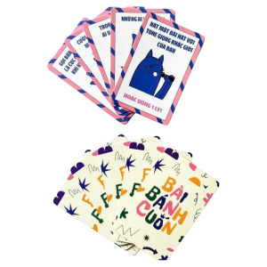 Bài Bánh Cuốn Drinking Game | Boardgame Nhậu Vui 110 Lá Thử Thách Hài Hước Trò Chơi Tiệc Tùng Tương Tác 3-8 Người