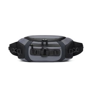 OZUKO Fashion Men Waist Bag Outdoor Sports Tactical Fanny Pack Multifunction Waterproof Male Chest Bag Mens Crossbody Bags Bum