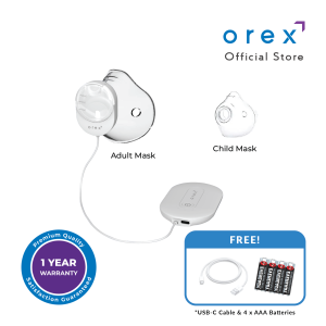 OREX WEAR ON - Mesh Nebulizer ONM-001 w/ 1 Year Warranty