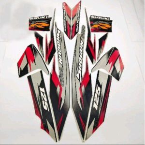 Stiker Striping Standar Shogun  RR 2008 Berkualitas Terbaik dan Harga Terjangkau