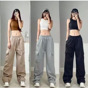 CELANA JOOY SWEET PANTS CELANA WANITA CARGO - CELANA PANJANG WANITA