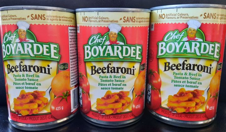 NEW and ORIGINAL - Chef Boyardee® Beefaroni Pasta And Beef in Tomato Sauce, 425g