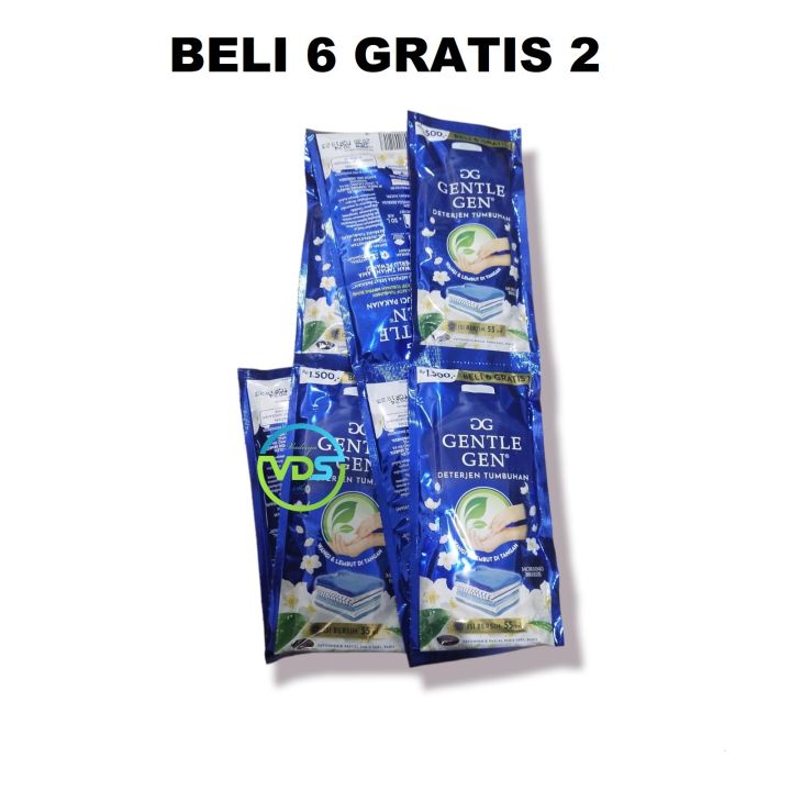 Gentle Gen Liquid Detergen Cair Sachet 40ml Sabun Cuci Pakaian Baju