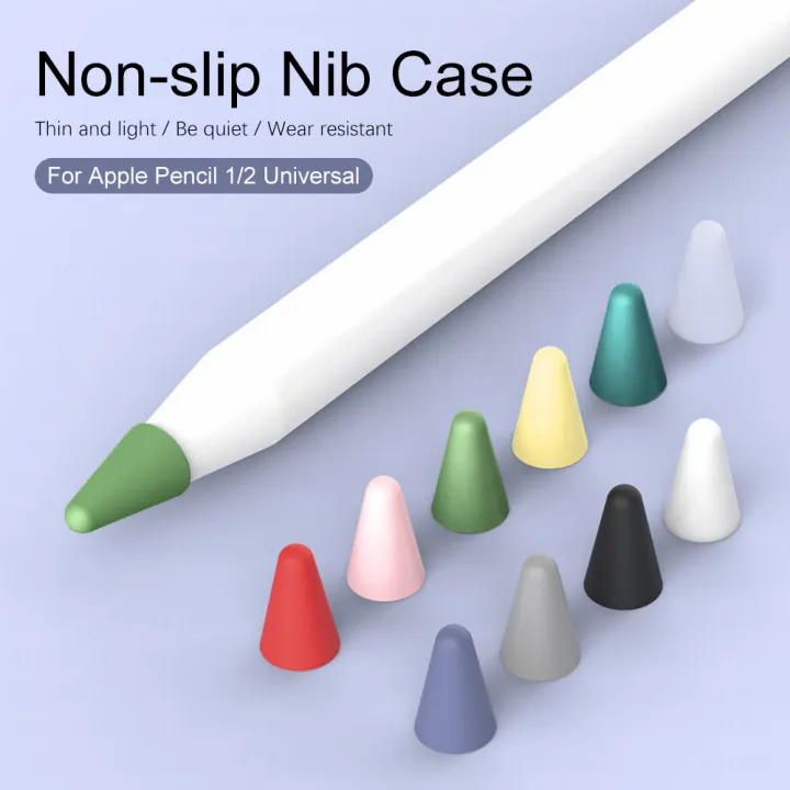 GOOJODOQ 8pcs For Apple pencil Pen tip protection cap Case For