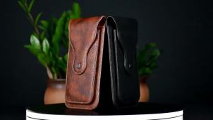 Túi đeo thắt lưng dạng móc 4.7-6.5 inch Túi da đựng điện thoại 2 túi bao điện thoại di động thông dụng
