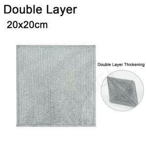 DiyHomeIpoh Ready stock Japanese wire cleaning cloth universal rag kitchen stove steel ball dish towel sink wire dishwashing mesh