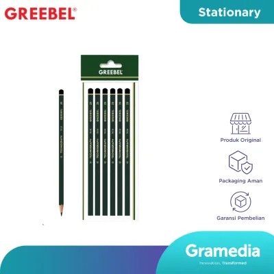 Greebel 7018 Pencil 2B (6 Pcs/Set) Crd
