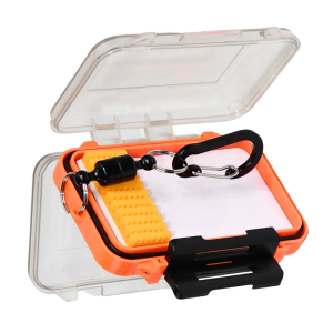 Fishing Float Storage Box Multi Compartment Floating Bobber Indicator Case Magnetic Closure Double Side Tackle Organizers
