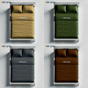 Sprei 140x200x25 140x200x30 Seprai Sudut Karet Polos Aesthetic