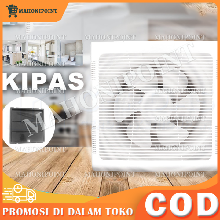 Exhaust Fan Dinding / Kipas Angin Hexos 6 Inch / 8 Inch / 10 Inch Ceiling Exhaust Heksos Fan Dinding Exhaust Fan Dinding Wall Exhaust/Hexos/Heksos Fan Dinding 8/10" Exhaust Fan Dinding