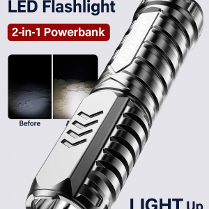 Mini Led Flashlight Portable Home Emergency Long Shot Usb Rechargeable Flashlight