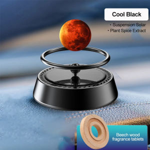 พลังงานแสงอาทิตย์รถอากาศสดชื่น Galaxy Planet Earth Mars น้ำมันหอมระเหยกระจายเครื่องประดับภายในน้ำหอมตกแต่งสร้างสรรค์