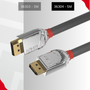 LINDY Kabel Display Port DP 1.2 Male to Male 4K UHD
