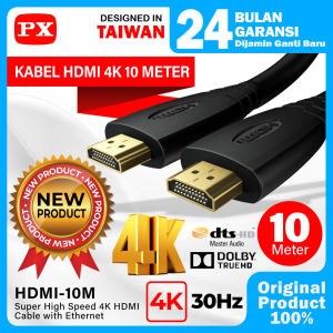 Kabel HDMI to HDMI 4K UHD Super Speed Male to Male 10M PX HDMI-10M