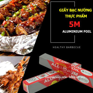 Giấy Bạc Nướng Thịt Bánh Đồ Ăn/ Giấy Bạc Bọc Thực Phẩm (30cmx5m)-ESTLA