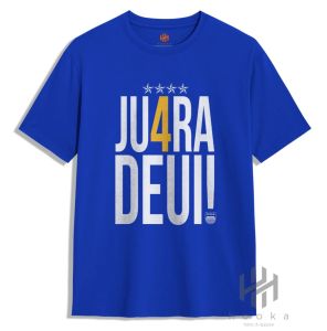 Kaos Persib Bandung Juara Deui Back To Back Champions Tshirt Distro Hooka Bobotoh Viking Katun 30s
