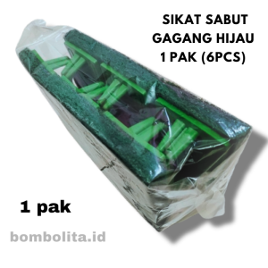 Sikat Gagang Sabut Serbaguna isi 6pcs