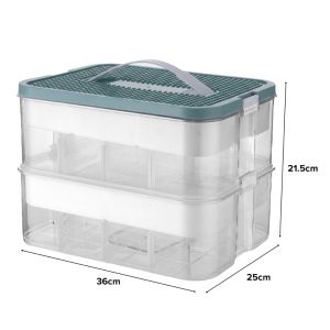 JIJI.SG Rozov Multifunctional Toy Organizer Storage Box Lego Storage Box