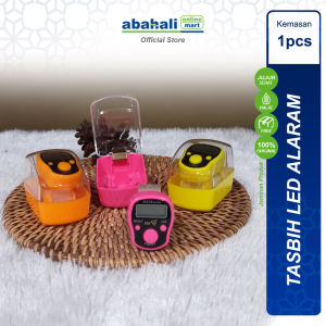 Tasbih Digital LED ALARM Dengan Mika Plus Batrai Cocok Untuk Sholat Wirid Ibadah Untuk Souvenir