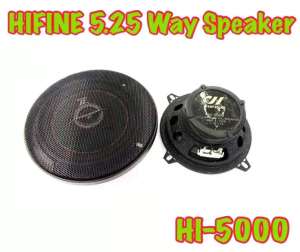 CPA (HI-5000) 5.25" 2 WAY HIFINE COAXIAL CAR AUDIO SPEAKER (PAIR) #1270